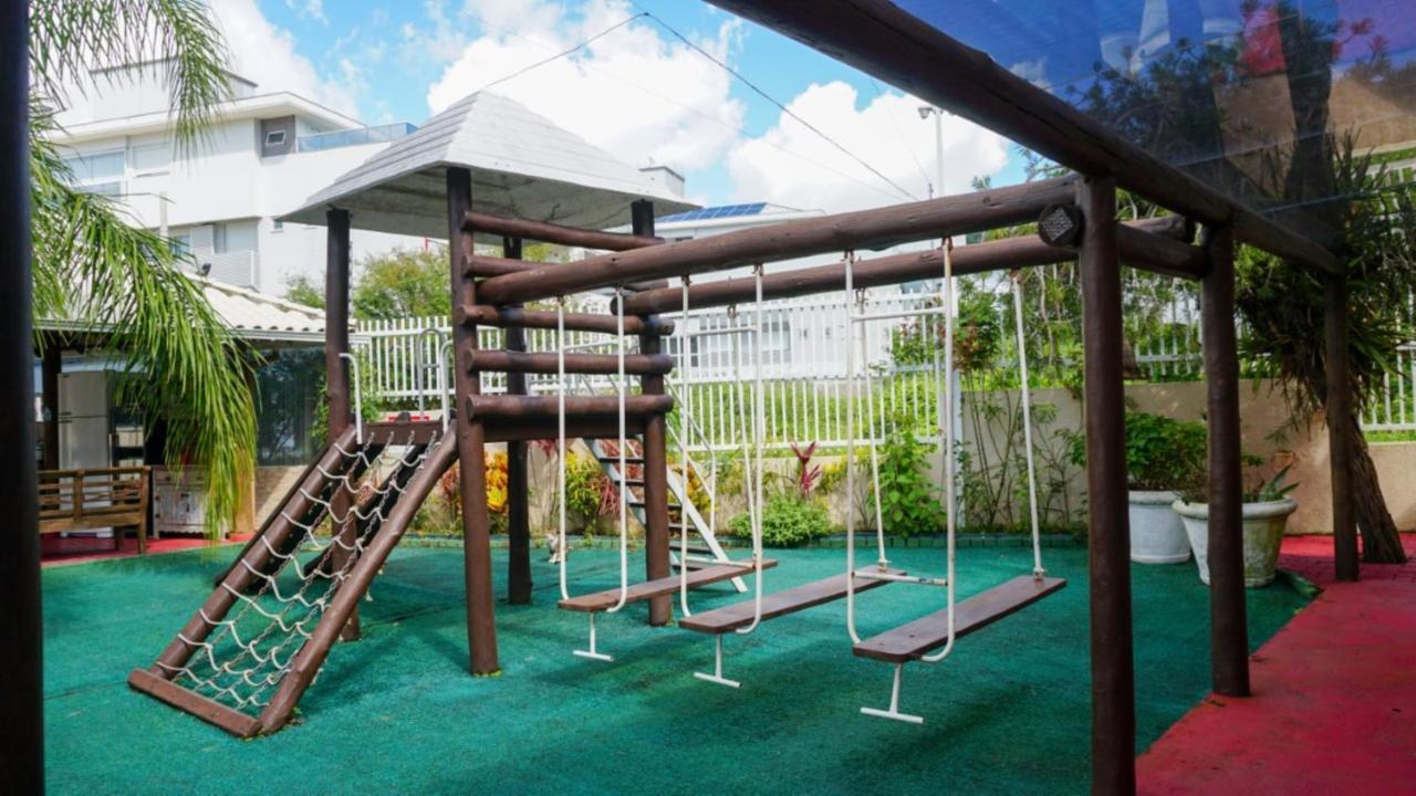 Villa Giardino - Condominio De Frente Para O Mar - Piscina, Quadra Esportiva, Churrasqueira - 5 Pessoas Florianópolis المظهر الخارجي الصورة